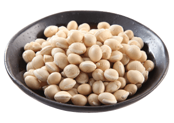 Selected White lablab bean
