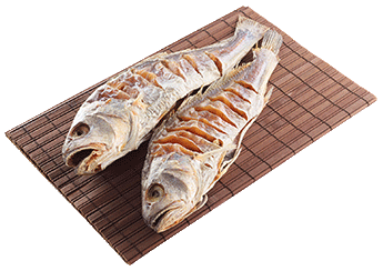 Salted little yellow croaker