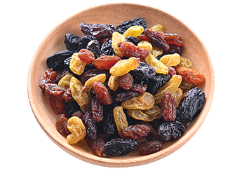 Colorful Dried Grape
