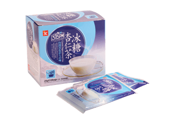 Crystal sugar almond tea