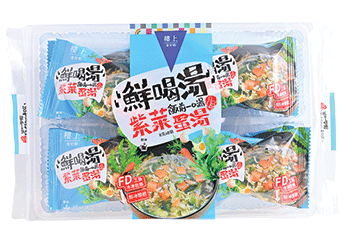 Seaweed Egg Drop Soup
