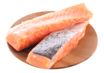 Norwegian Frozen Salmon (Skin on)(Portion)
