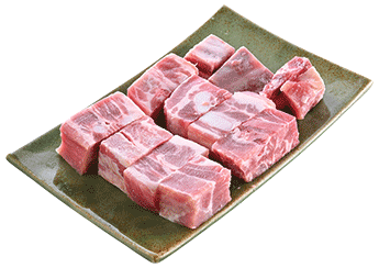 Canadian Natural Pork Rib Dices