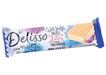 Milk Flavored Wafer Sticks
