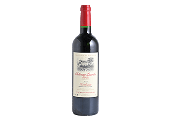 French Lacoste Garzac red wine